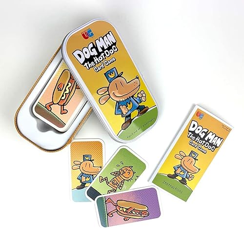Miniatura 8 de El juego de regalo Dav Pilkey Dog Man Hero incluye personajes de libro de peluche MerryMakers Dog Man y Petey, coleccionables de papel STEM de