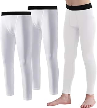 Amazon.com: Blaward 2 Pack Boys Compression Leggings Pants