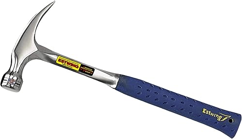 Miniatura 2 de Estwing Martillo E3-12S, cara lisa, 12 onzas, agarre de reducción de golpes de vinilo, 11 pulgadas