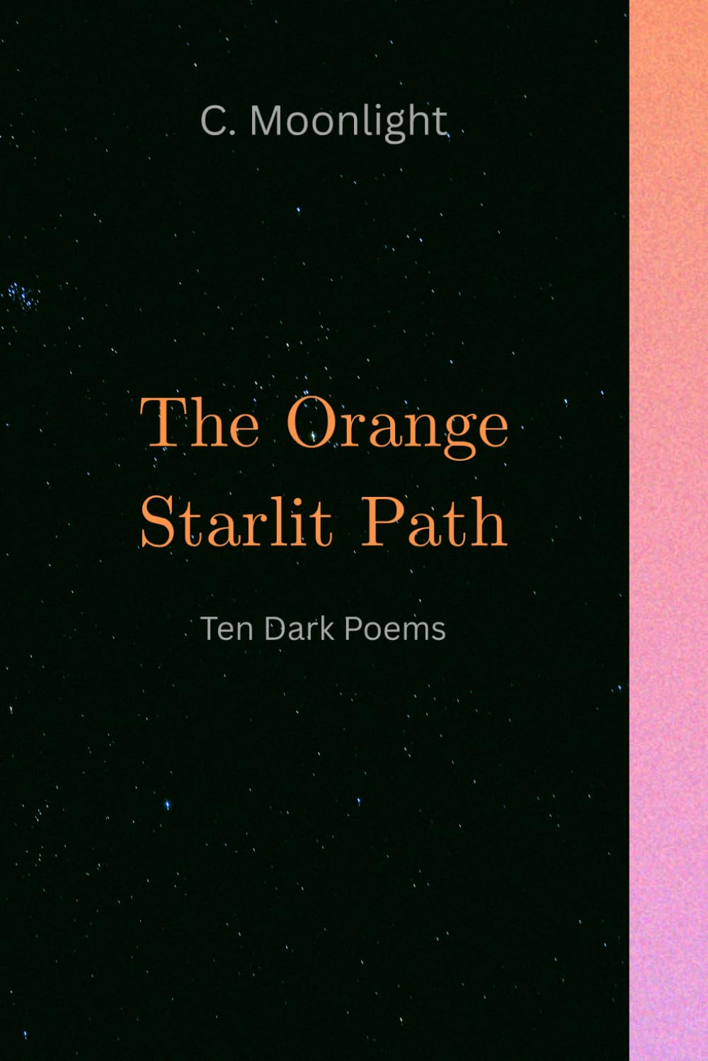 The Orange Starlit Path: Ten Dark Poems of Illusion, Loss, and Awakening