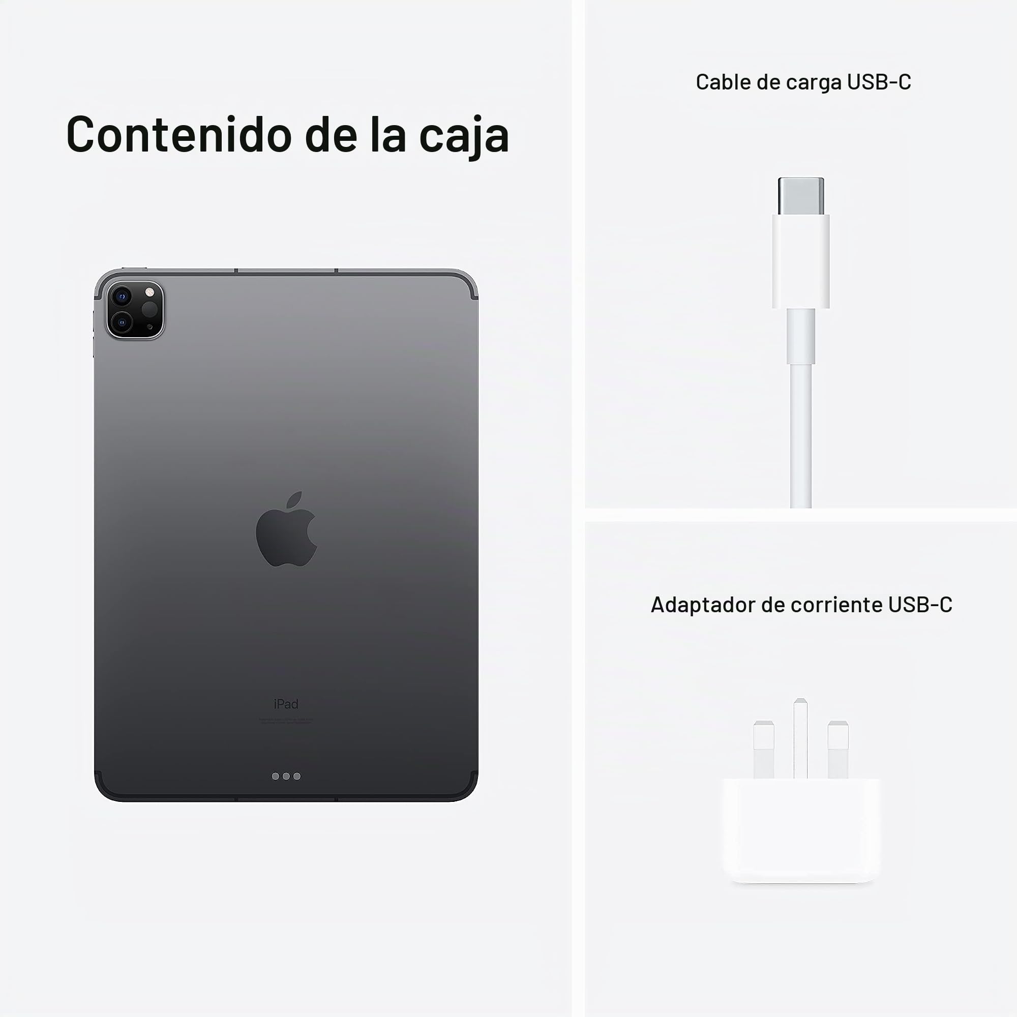 Apple iPad Pro (3.ª Generación, 11-Pulgadas, 2021), 256GB, Wi-Fi +