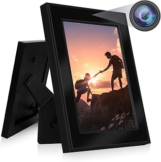 Hidden Spy Camera Frame Photo HD 1080P Video Recording | No WiFi, Nanny Cam, Motion Detection, Indoor Security