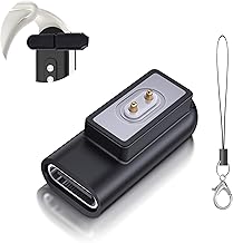 1 x USB C Adapter Compatible for Xiaomi Band 10/9, Smart Band 8 Pro, Xiaomi Band 8,Band 8 Active, Redmi Watch 6/5 Active/3 Active, Redmi Watch 4/3/3 Lite, Redmi Band 2- Black