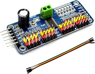 Newhail PCA9685 16 Channel PWM Servo Motor Driver PCA9685 IIC Module 12-Bit for Arduino Robot Raspberry pi