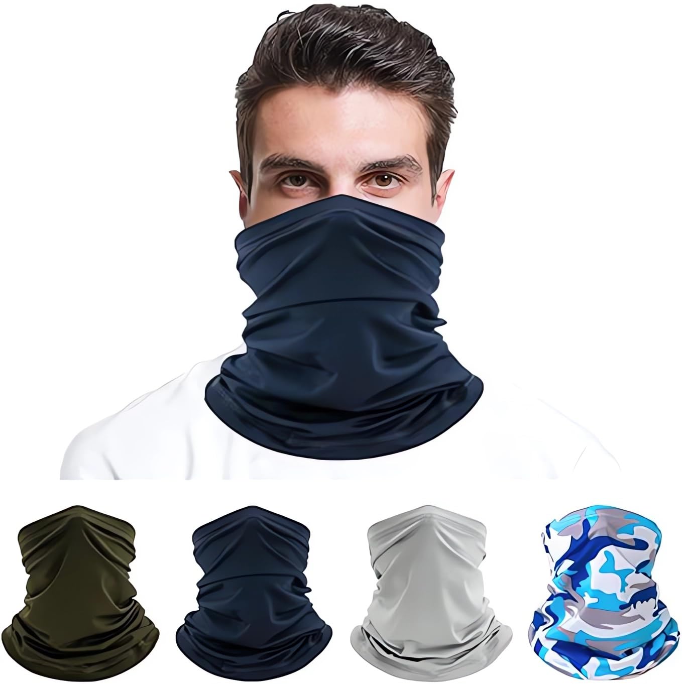 Multifunction Neckwarmer Snood Hat Scarf Cycling Bandana