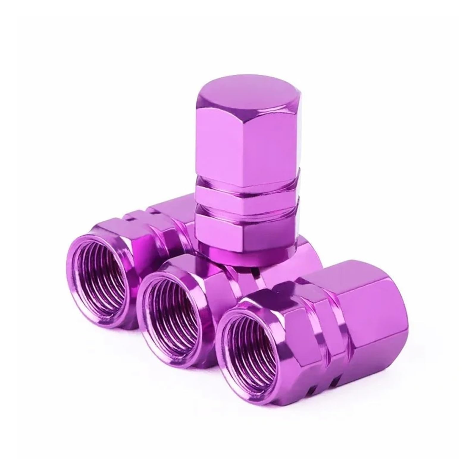 4/8Pcs Lega di Alluminio Valvola Pneumatico Tappi Antipolvere per Auto Moto per Bicicletta