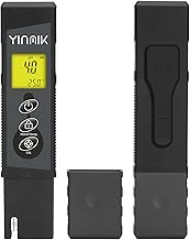 YINMIK Digital Hydroponic pH Tester, New pH Meter With Enhanced Gradient Bright Display For Pools, Spas, Hot Tubs, Indoor Plants, Drinking Water, Wine, Beer, Aquariums.