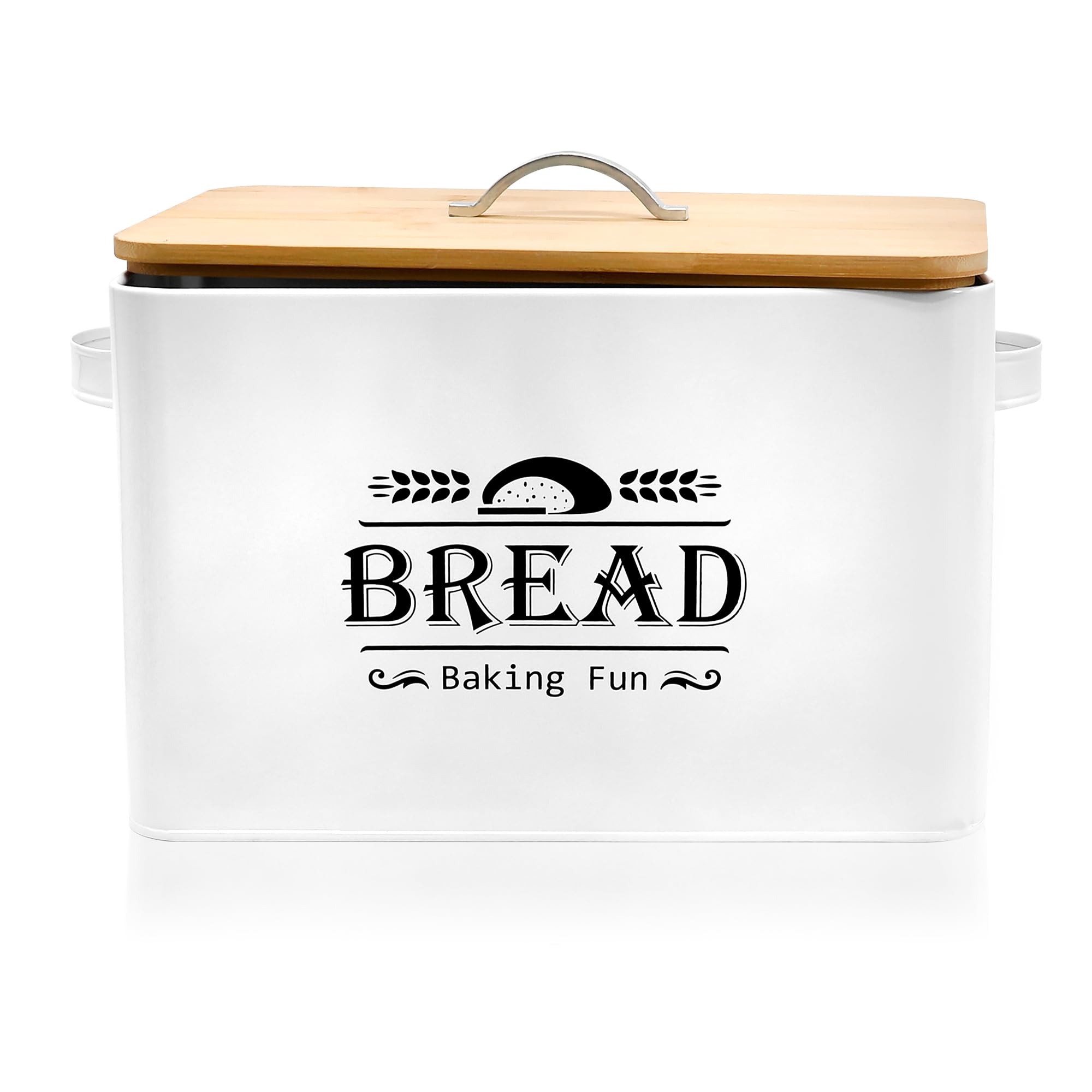 Jolitac Farmhouse Style Bread Box