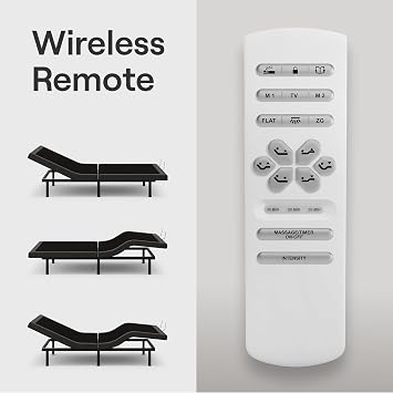 Nectar Premier Adjustable Base - Full - Head & Foot Incline - Wireless Remote with Memory- 3 Massage Settings - 4 USB Ports - Anti-Snore & Zero Gravity