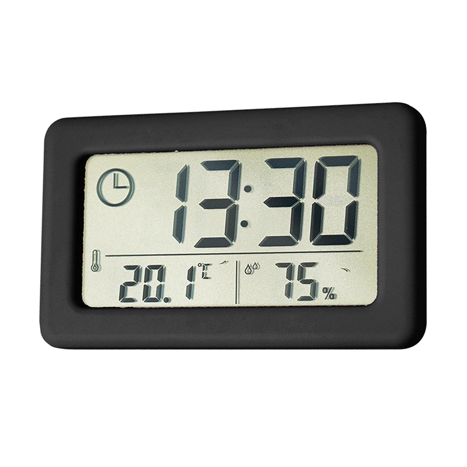 Moniteur d'humidité d'affichage LCD avec horloge murale digitals de chambre