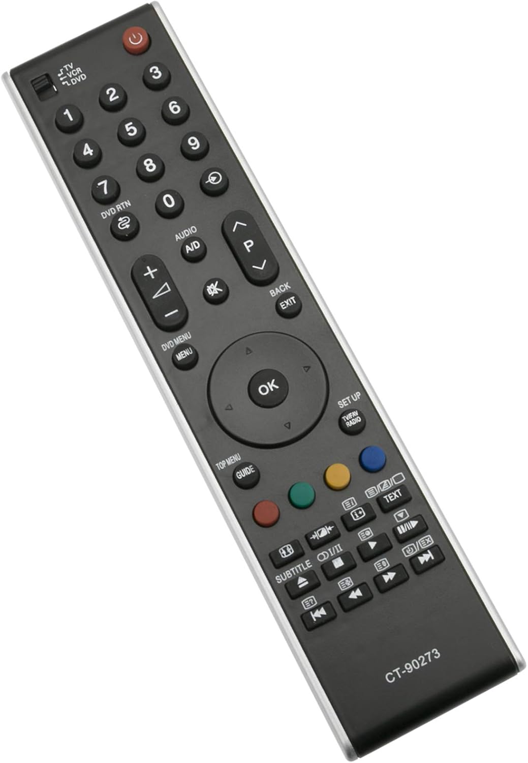VINABTY CT-90273 Replacement Remote Fit for Toshiba TV 32C3030DB 32C3030D 32C3030DG 37C3030D 37X3030DB 37C3030DG 37X3030D 37X3030DG 42C3030DB 42C3030D 42X3030D - Image 4