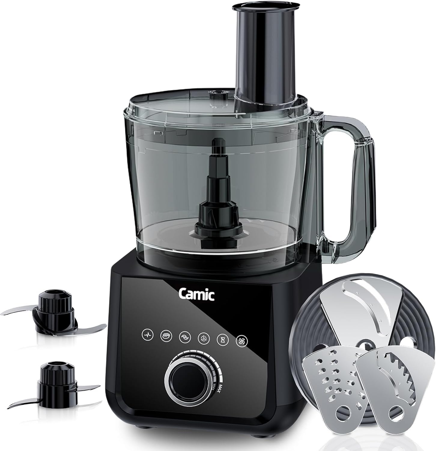 Camic Food Processor, 600W, Shredding and Slicing,