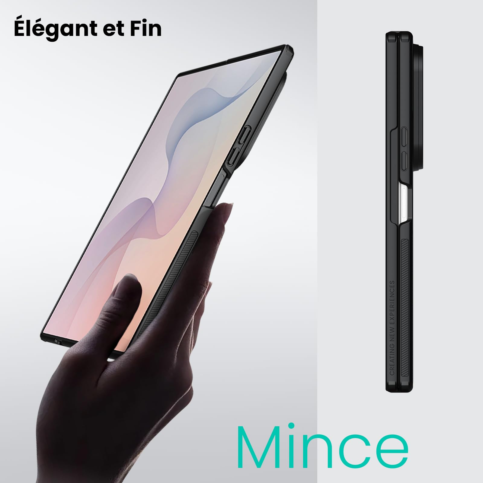 Nillkin Coque pour Samsung Galaxy Z Fold 8 Ultra, Compatible MagSafe,Noire