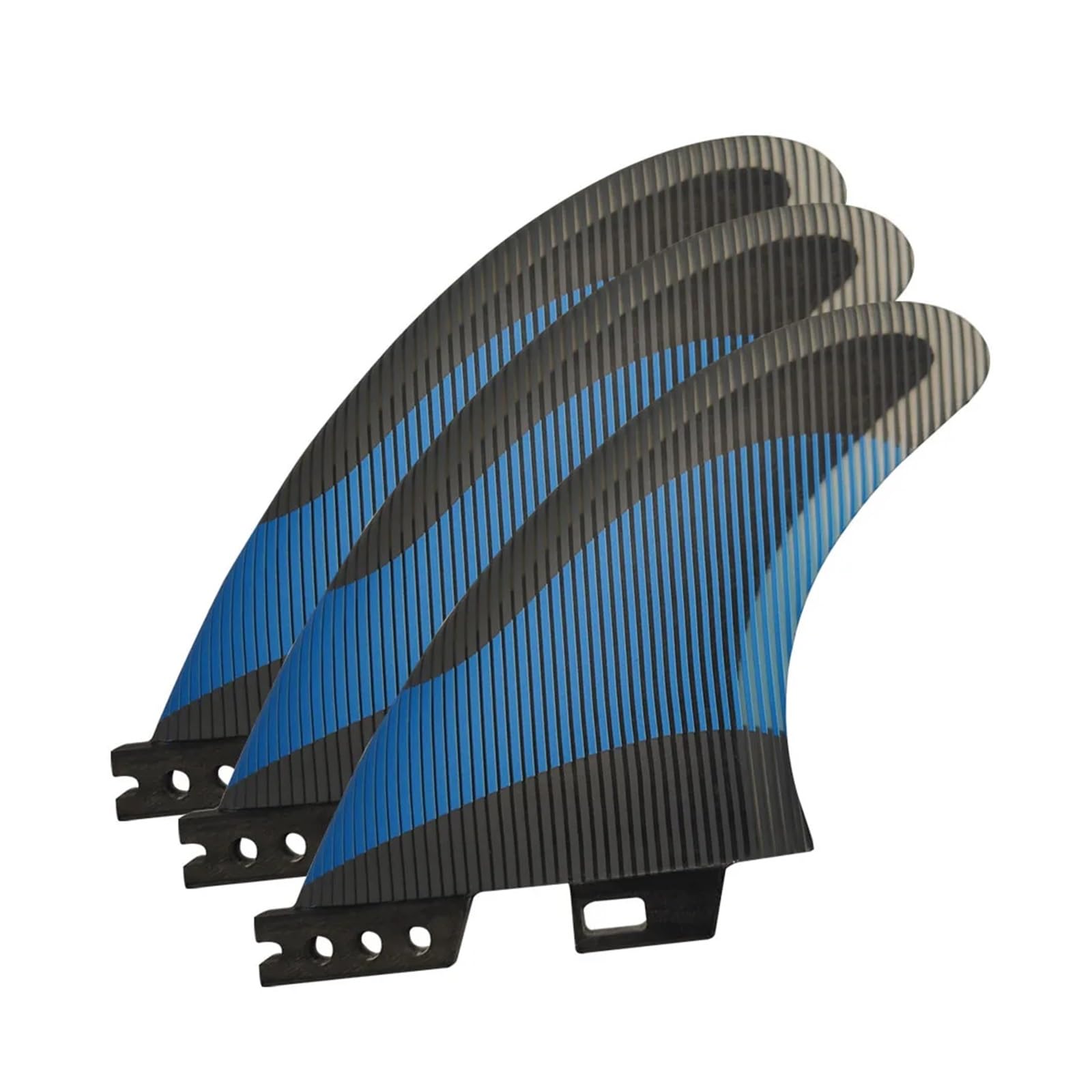 Nuevas quillas de Surf Cera Surf Quilha FCS2 Surf Vinnen de Resina epoxi, Fibra de Vidrio, Azul MF, tamaño Mediano G5.