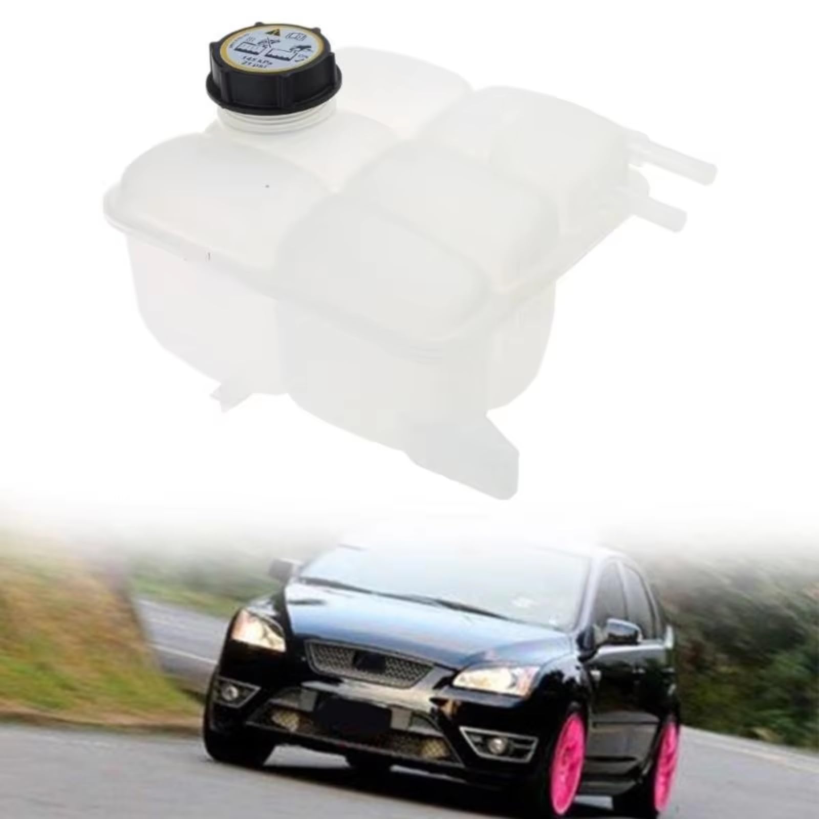 Compatibile Con Volvo Per C30 C70 S40 V50 Serbatoio Espansione Liquido Raffreddamento Motore Serbatoi Troppo Pieno Serbatoio Liquido Raffreddamento Motore Vaschetta Radiatore