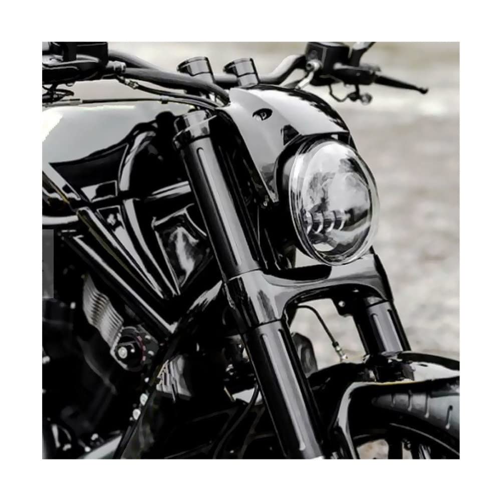 Amazon.co.jp: ヘッドライトグリルカバー ハーレー用 Vロッド用 ナイト