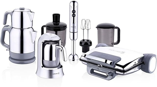 Korkmaz 14 Par a Inox Elektro Set
