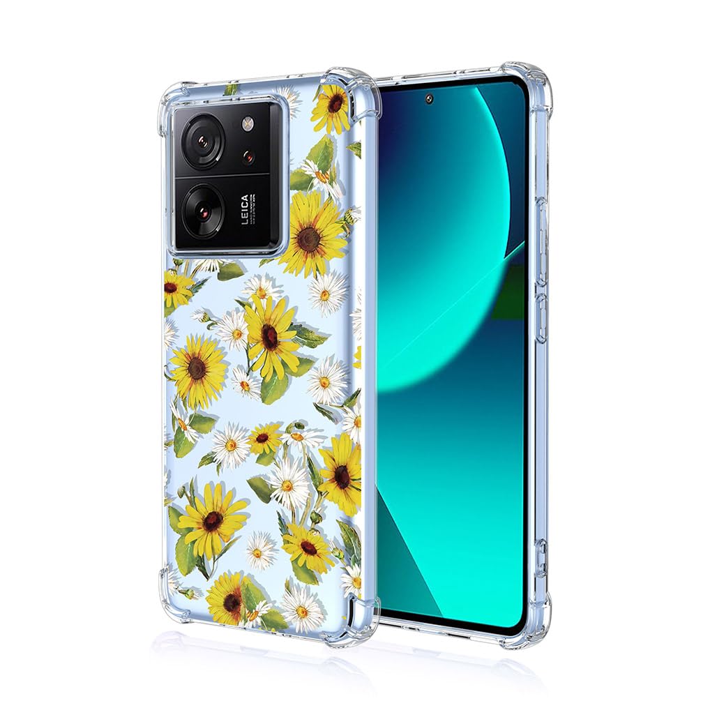 SEAHAI Handyhülle Für Xiaomi Poco X7 Pro 5G – Buntes Blumen-Design Mit Schutzfunktion