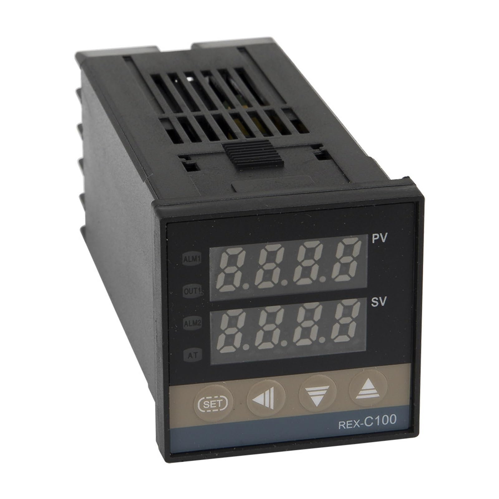 PID Digital Termostato REX-C100 Termopar RTD Entrada Controlador de Temperatura Relé SSR Salida 4-20 mA Controlador de Temperatura(4-20mA out 1 Alarm)