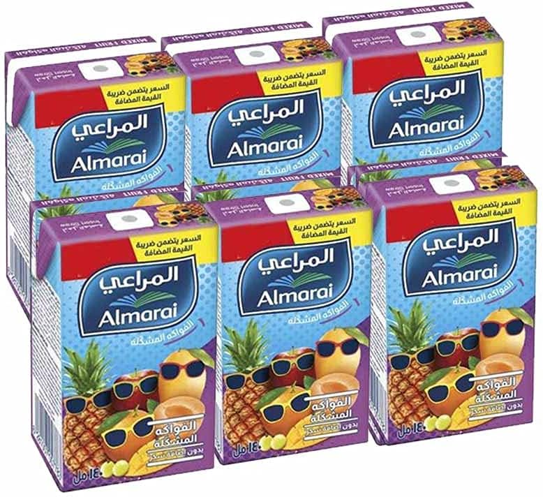 Almarai Mixed Fruit Drink 6 x 140ml