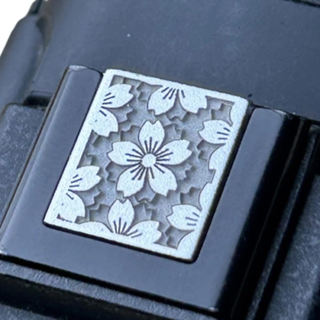 Tsophreniq Durability Brass Shutter Release Button with Engraveds Florals Pattern for XT30 A7C2 Camera Enhances Grip