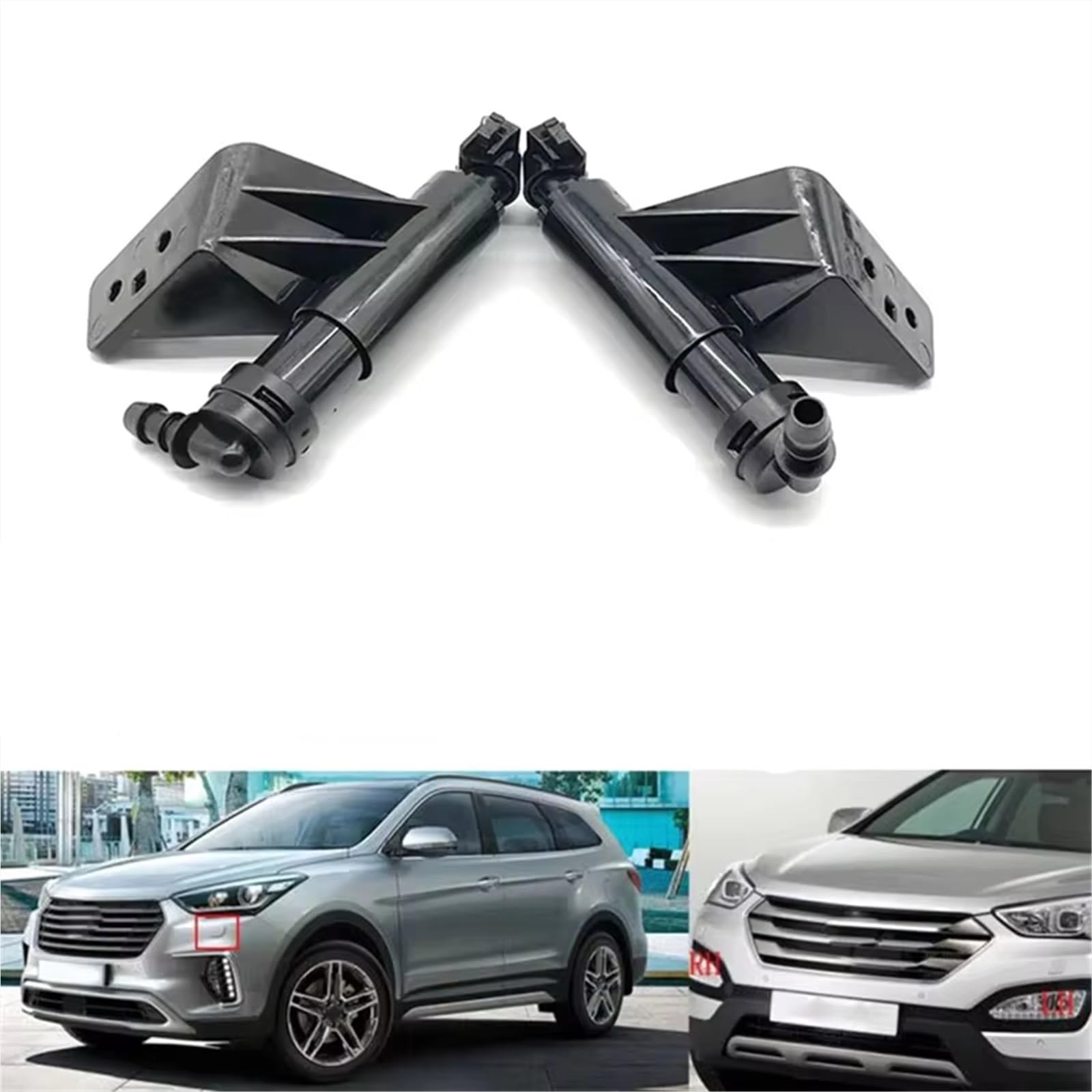 per Hyundai per Grand per Santa Fe DM 2015-2019 Sinistro Destro Faro Lavavetri Ugello Pompa Cilindro 98671-2W500 98672-2