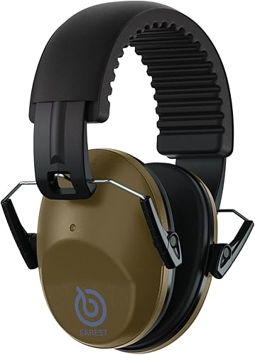 Miniatura 1 de EAREST Orejeras de protección, orejeras de seguridad para reducción de ruido, orejeras de disparo NRR de 20 dB para adultos y niños