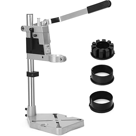 Amazon Kk Moon 電動ドリルスタンド ベンチドリル プレススタンド クランプベースフレーム付き ハンドドリルホルダー電動工具アクセサリー ドリルスタンド