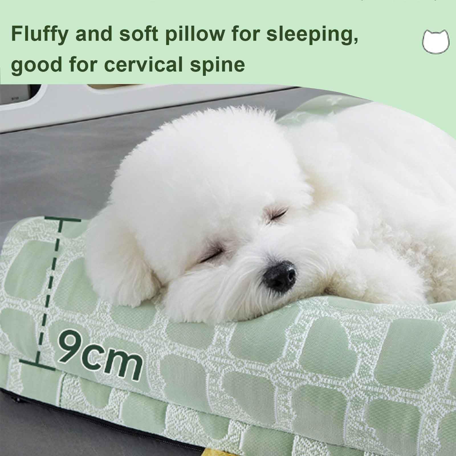 Esterilla De Refrigeración para Perros, Cama Perro Verano, Cojín para Perros, Camas Antideslizantes para Perros con Funda Extraíble Lavable,Azul,XL