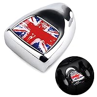 Vista 12 de Cubierta metálica para el salpicadero del botón de arranque del motor, para Mini Cooper F54 F55 F56 F57 F60 2014+ (gris Union Jack)