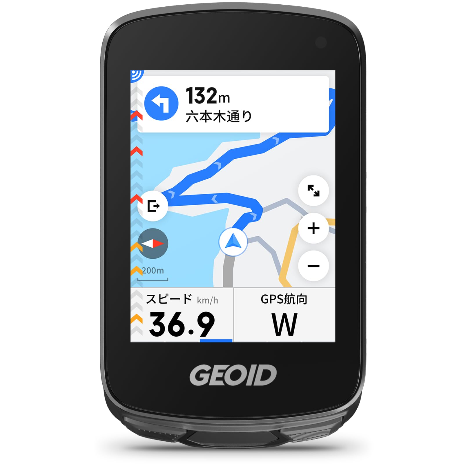 GEOID CC700 Pro 2.8インチ GPS サイクルコンピュータ Amazon | GEOID CC700 Pro 2.8インチ カラータッチスクリーンGPS