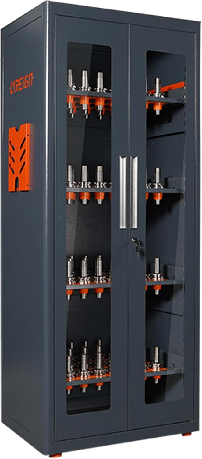 40 Taper Tool Storage Cabinet Storage Cabinet CNC Tool Rack BT50 Suitable for Factory Workshop Warehouse