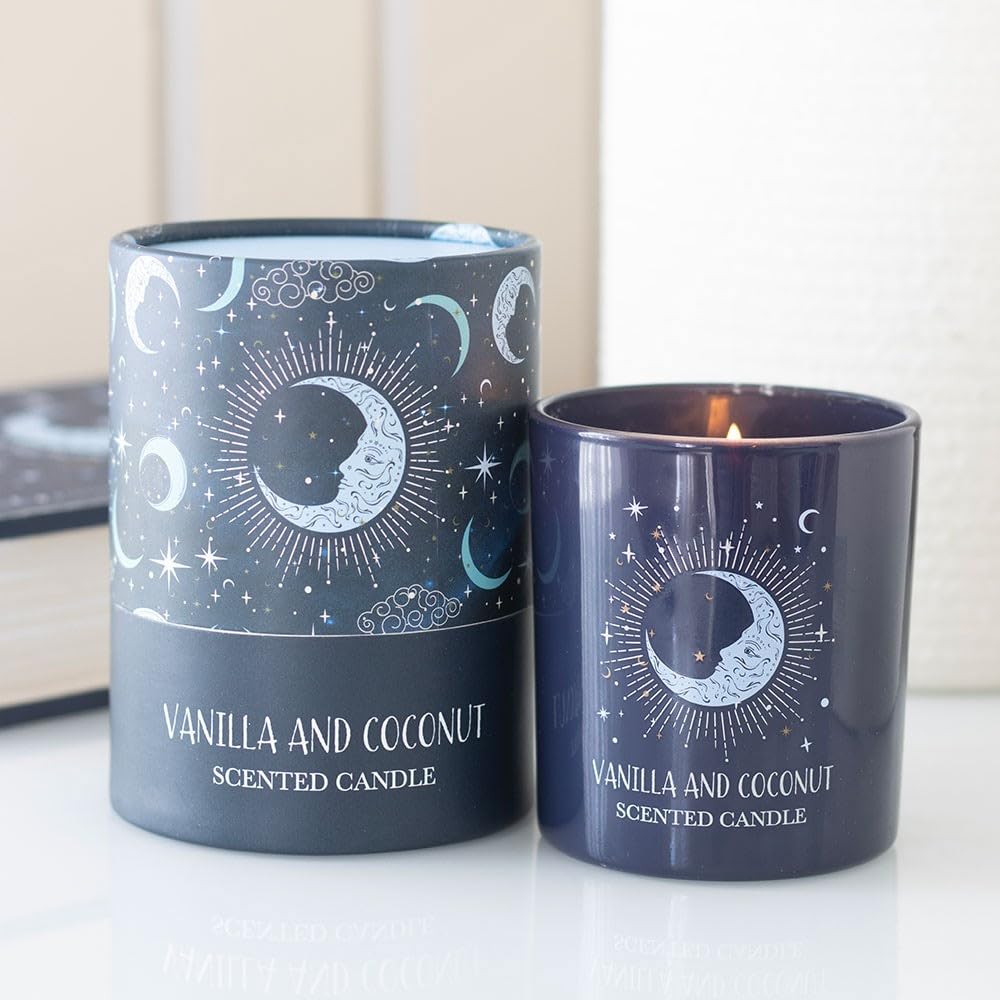 Quitting Hollywood Multicoloured Blue Moon Vanilla & Coconut Candle