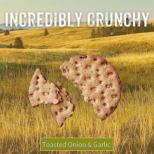 Sesmark Foods Toasted Onion & Garlic Savory Rice Thins (12x3.2 Oz) main image 0