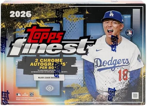 Topps 2026 Finest Baseball Hobby Box