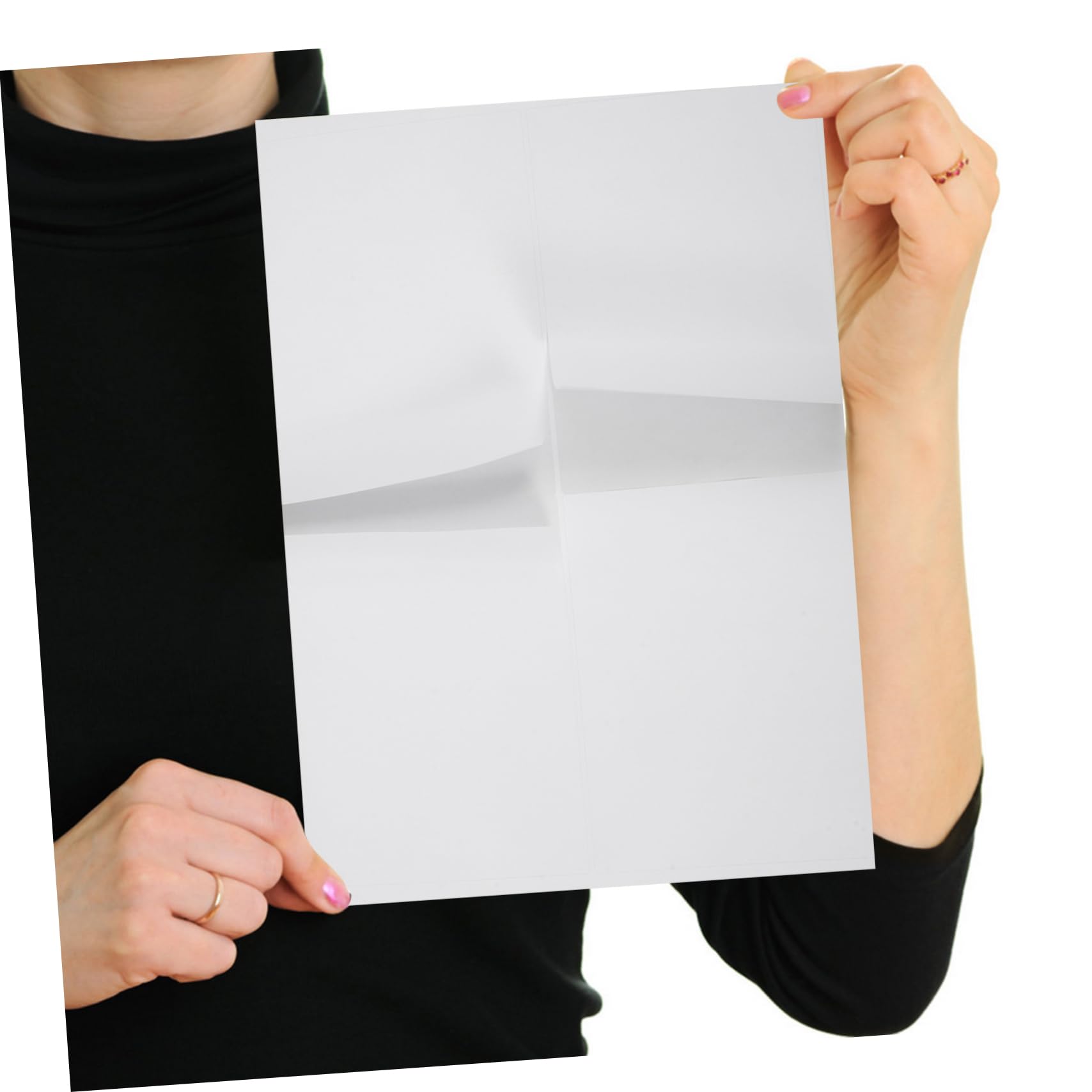 100 Fogli Carta per Stampante Etichette Adesive Facile e Applicare Superficie Liscia e Resistente Strappi per Etichettature Temporanee e Permanenti