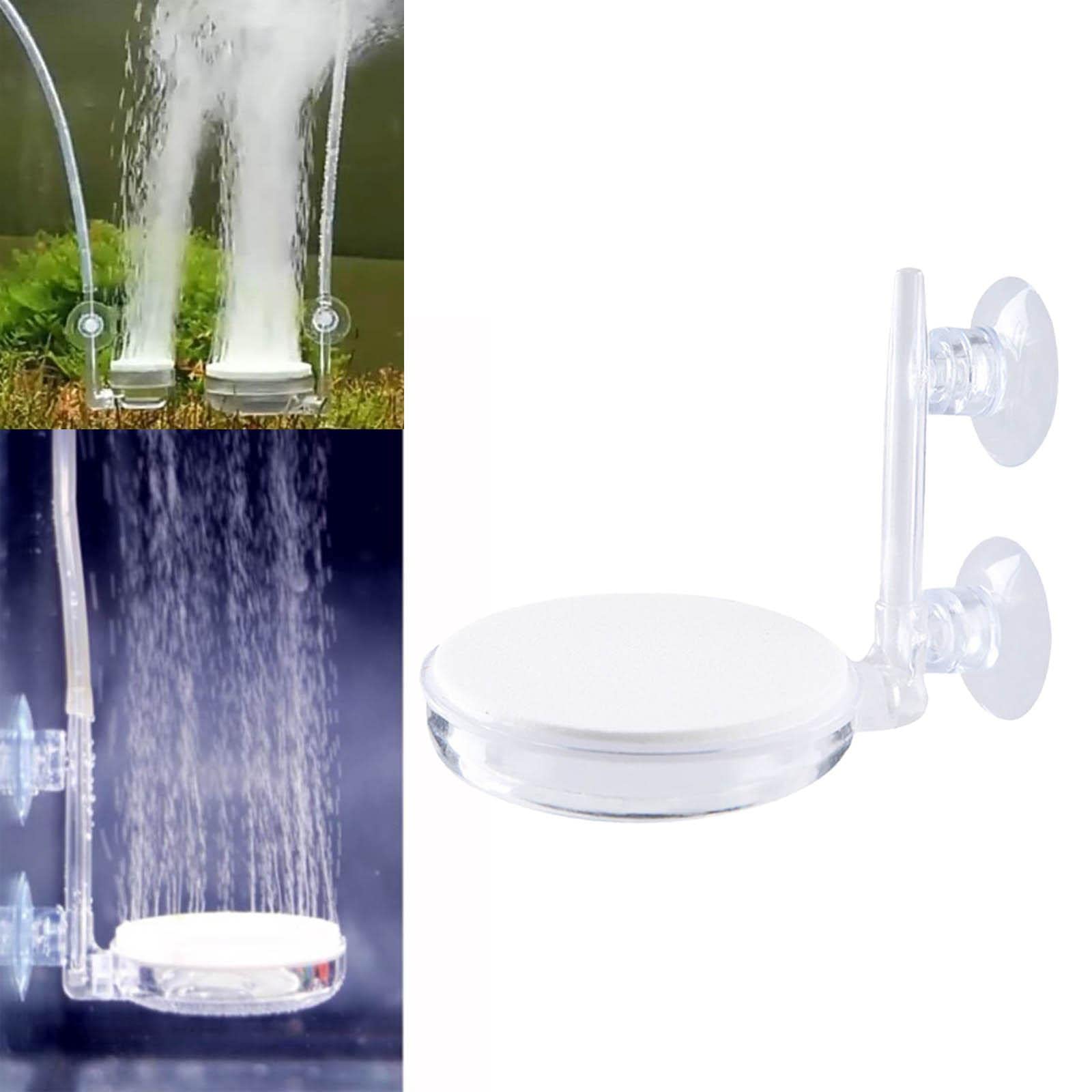 Set di 5 diffusori silenziosi per acquario, 7 x 6 cm