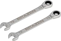 Vista 7 de BRAZEN Paquete de dos llaves de trinquete de 1/2