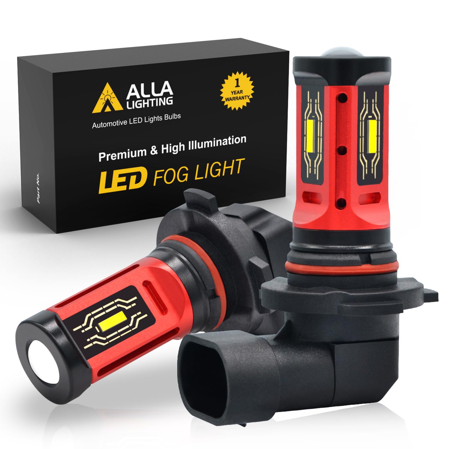 Amazon.com: Alla Lighting PY20D Base Xtreme Super Bright LED H10