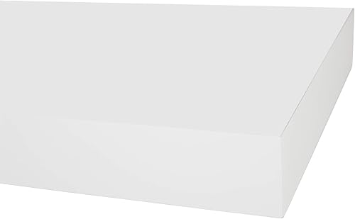 Miniatura 5 de InPlace 9603003E - 2 unidades de 18 pulgadas de ancho x 8 pulgadas de profundidad x 1.50 pulgadas de alto, color blanco