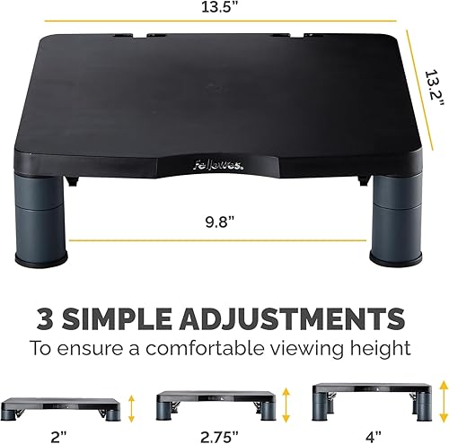 Miniatura 3 de Fellowes 9169301 Stnd Monitor Riser Grafito
