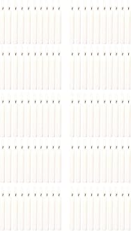 Wax By Parkash Chime Candles/Stick Candle Set of 100 | Ritual Spell Unscented White Candles