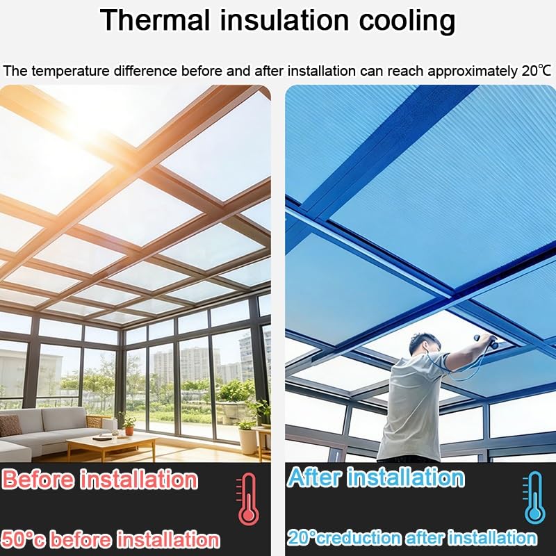 Store cellulaire occultant thermique isolant pour éliminer les reflets - 4