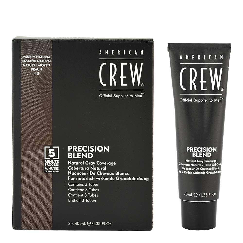 American Crew Classic Precision Blend 4-5, 3x40ml - colorazione per uomo