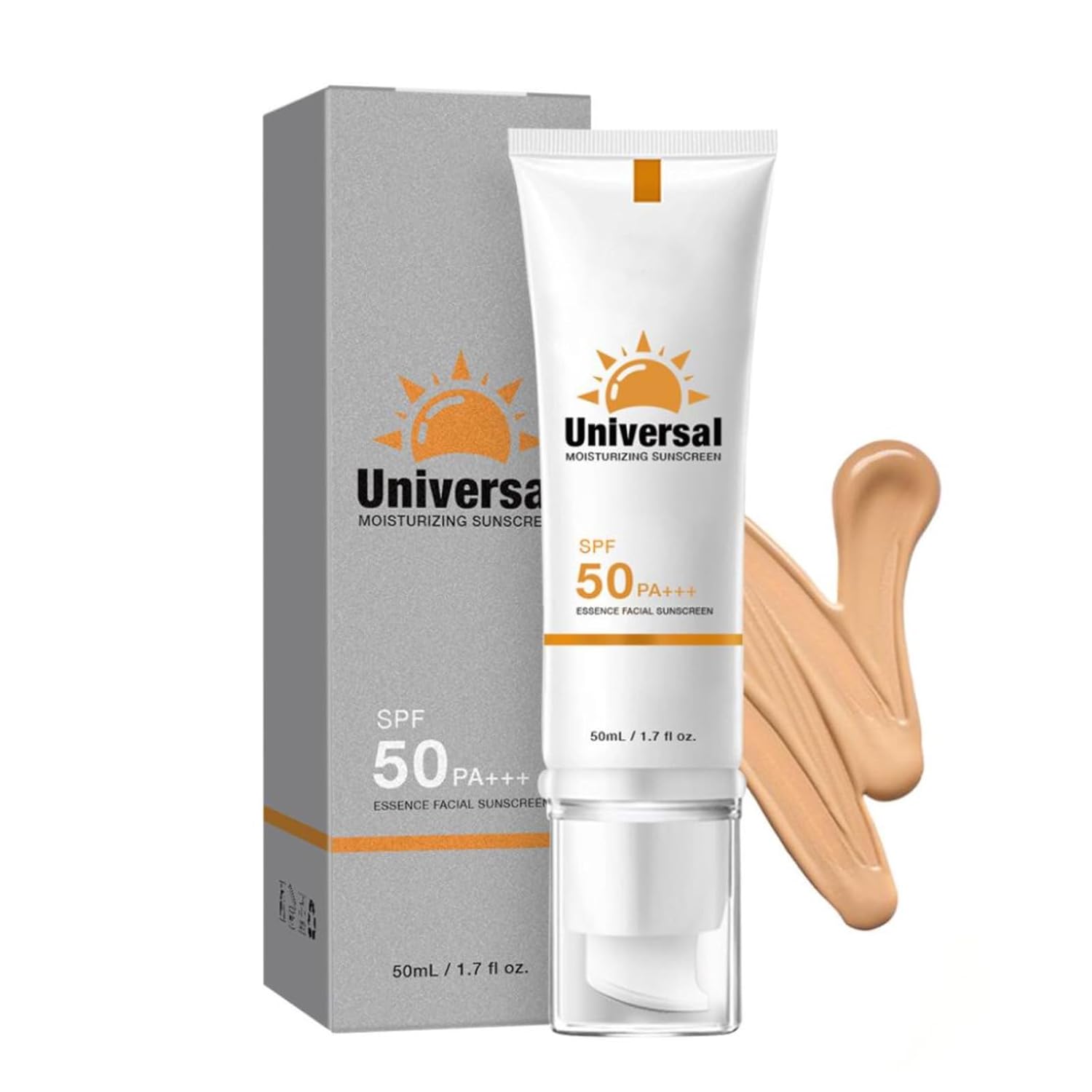 Tinted Sunscreen for Face SPF 50,Universal Protector Solar 50 Face ...