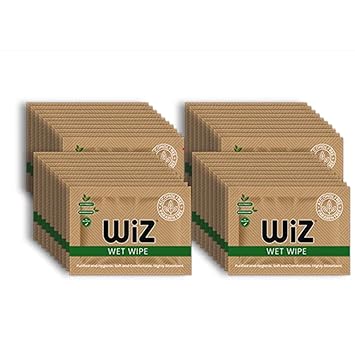wiz LIQUID SOAP Refreshing Single Pouch Wet Face Wipes with Extra Moisturizers- Pack of 200, Aromatic Fragrance, Alcohol & Paraben Free, Eco Friendly Biodegradable & pH-Balanced, Cleansing & Hydrating