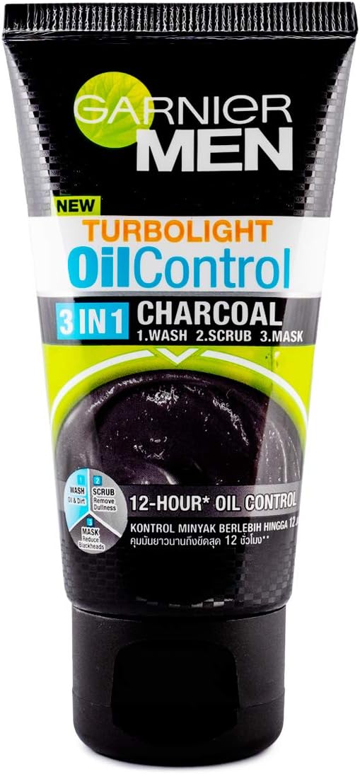 garnier men black charcoal