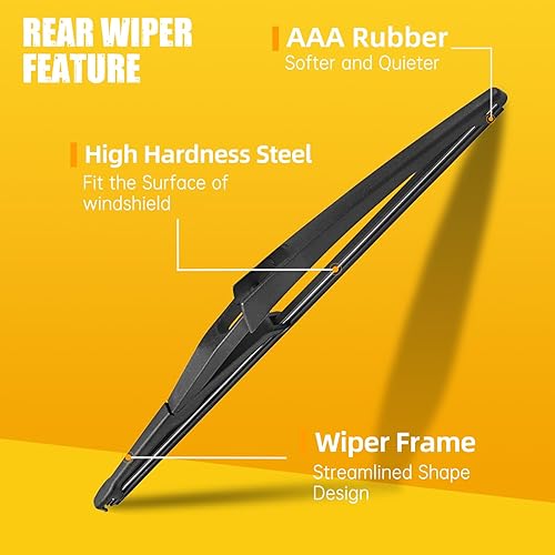Vista 39 de MIKKUPPA Limpiaparabrisas de 26 pulgadas + 23 pulgadas + 12 pulgadas, repuesto para Mercedes-Benz 2013-2016 GL350 GL450, 2012-2015 ML350 ML550 ML63