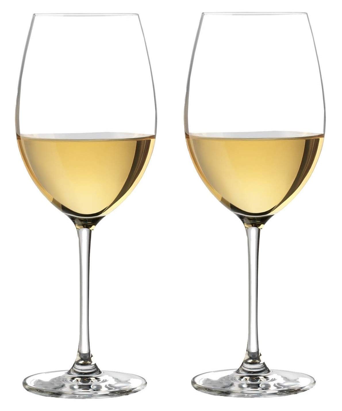 ginoya brothers Elegant Wine Glasses Set for Kitchen & Restaurant & Party 270 ml - Pack of 2