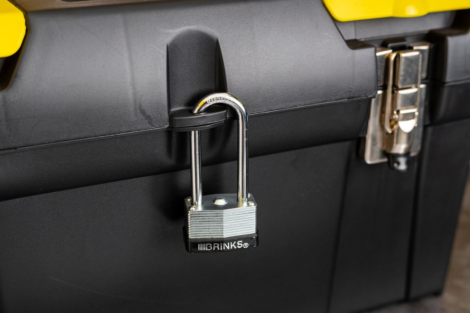 BRINKS 172-42011 - Lucchetto in acciaio laminato da 40 mm con arco da 5,1 cm